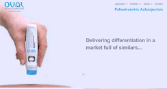 Desktop Screenshot of ovalmedical.com